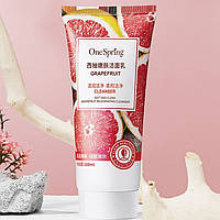 Пінка для вмивання з екстрактом грейпфрута One Spring Grapefruit Cleanser