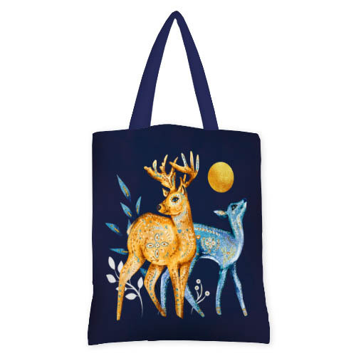 Сумка жіноча тканинна Original Олени 40x45 см (SV_22S018_TSI), фото 1