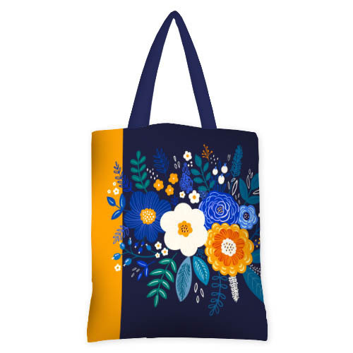 Сумка жіноча тканинна Original Герберы и васильки 40x45 см (SV_22U024_TSI), фото 1