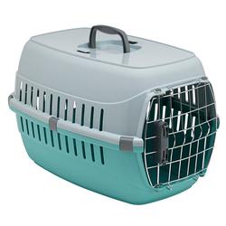 Переноска Moderna (Модерна) Road Runner 1 для тварин з металевими дверима та замком 49х32х30 см акварель