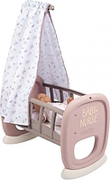 Люлька для куклы с балдахином Smoby Baby Nurse 220373