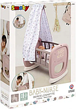 Колиска для ляльки з балдахіном Smoby Baby Nurse 220373, фото 6
