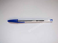 Ручка шариковая синяя 1 мм Cristal (прозрачная) BIC