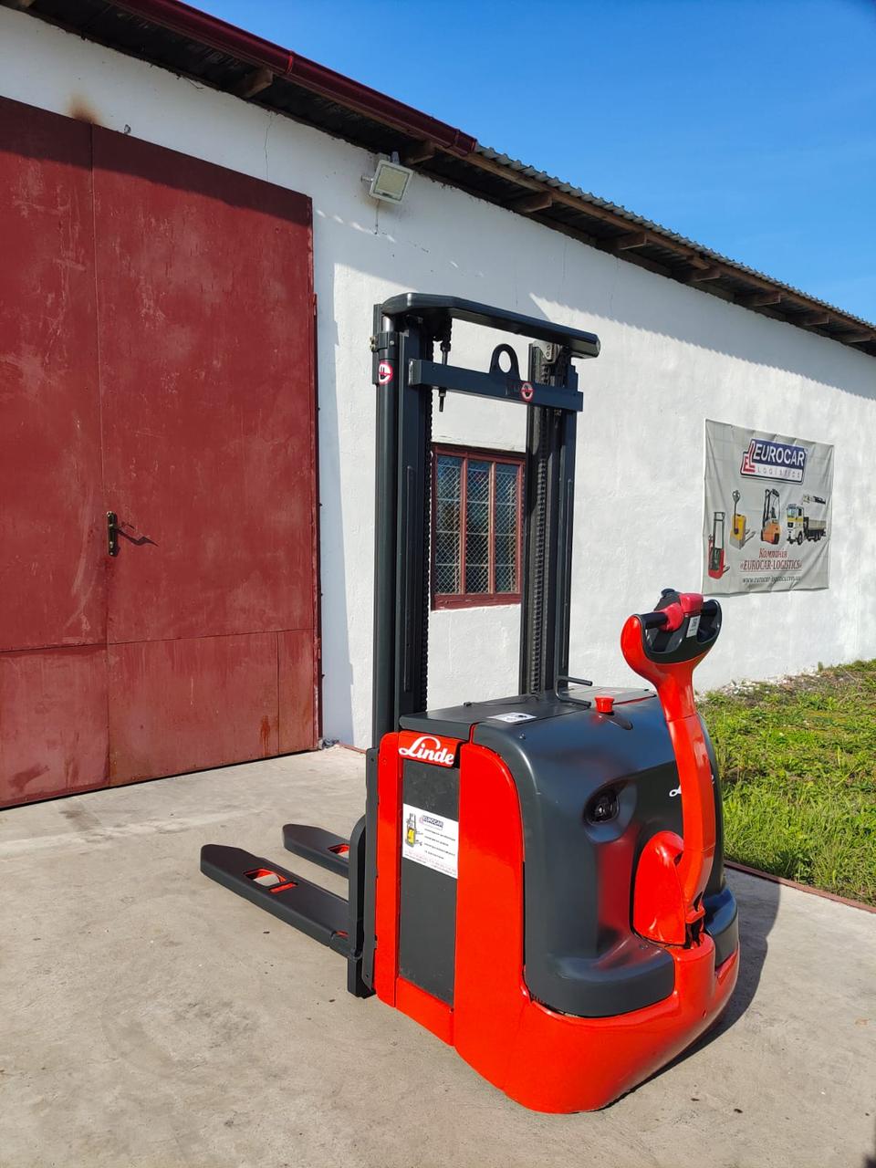 Штабелер рокла погрущик електричний Нова АКБ Linde L14 1,4т 2,9м