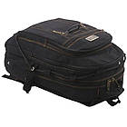 Чоловічий рюкзак Goldbe 257 чорний брезентовий, фото 7