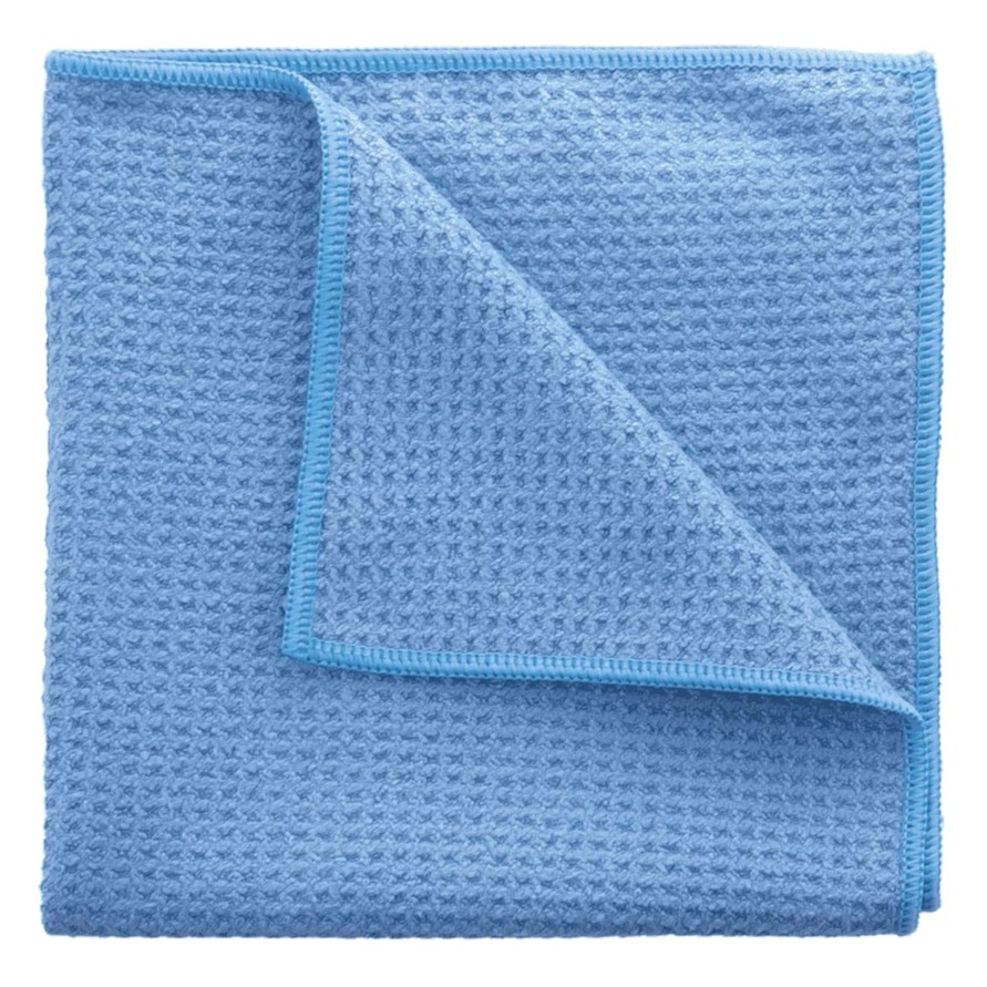 Мікрофіброва вафельна серветка CDL Waffle Towel 40 x 40 см блакитна