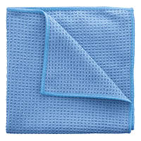Микрофибровая вафельная салфетка CDL Waffle Towel 40 x 40 см голубая