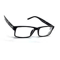 Універсальні чорні пластикові окуляри 220 білий плюс