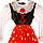 Костюм-плаття для дівчинки "Циганочка", на зріст 102 см, каранавальне, маскарадне, для ранковика, фото 3