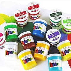  Гуашеві фарби фірми "ROSA" 100 мл