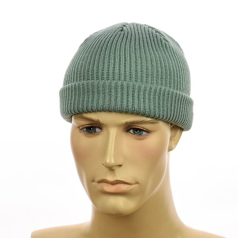 Шапка міні-біні в стилі "Монатік" фісташковий