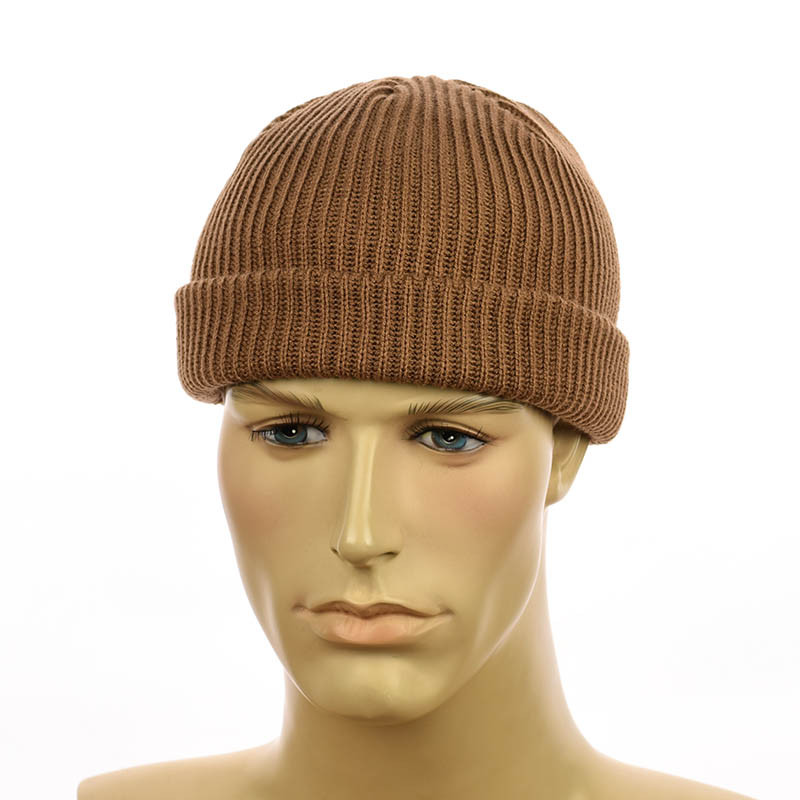 Шапка міні-біні в стилі "Монатік" кемел