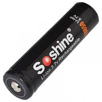 Soshine Li-ion 18650 2600 mAh 3.7V+защита