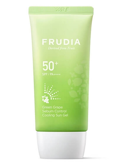 Санскрин із зеленим виноградом Frudia Green Grape Sebum Control Cooling Sun Gel 50 мл