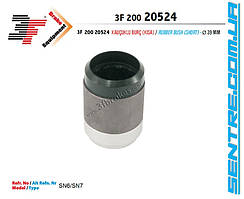 Втулка супорту SN6/SN7 гумово-метал Коротка Ø 39мм 3F20020524