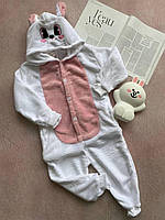 Детская пижама кигуруми для девочек "Зайка" Розовое 6934 197, Bambini, Розовый, Для девочек, Осень Зима, 100 ,