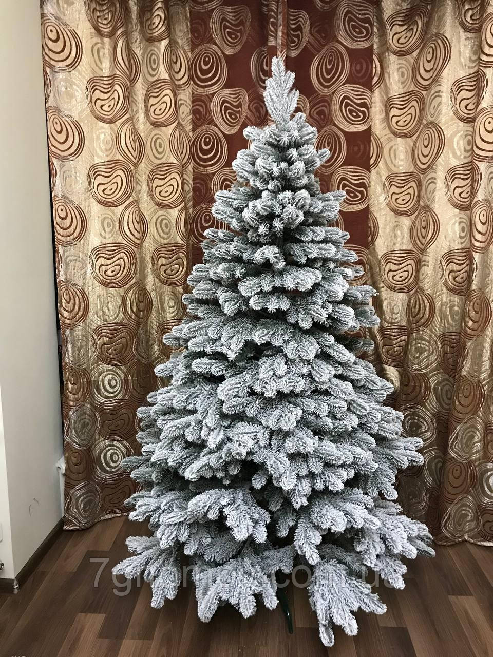 Ялинка штучна лита ЕЛІТ Засніжена 1,20 - 3,50 м.