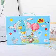 Дитячий набір для малювання, 86 предметів