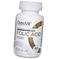 Фолиевая кислота OstroVit Folic Acid 90 таб
