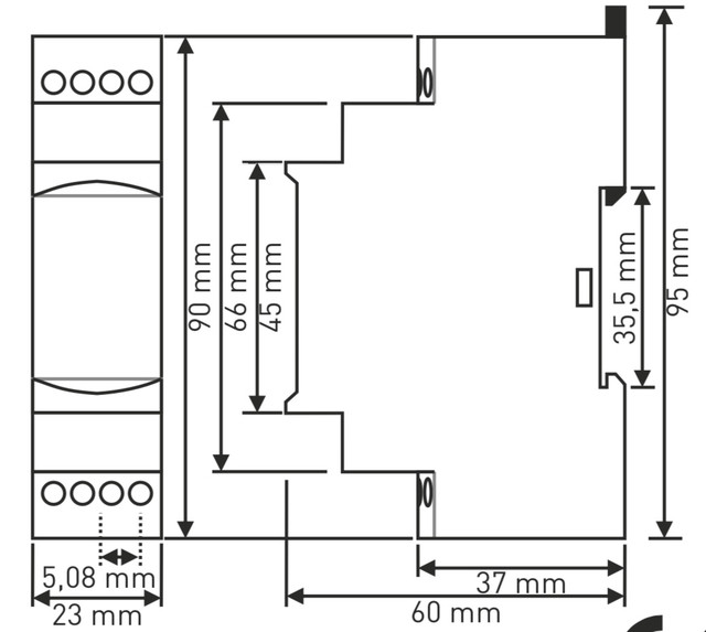 Габаритные размеры FKV-12 Тенсе