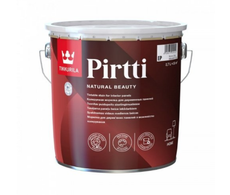 Морилка акрилова для деревини Tikkurila Pirtti 0.9л