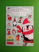 !Талант (Новий рік) Веселі забавки для дошкільнят Christmas sticker book Ялинка