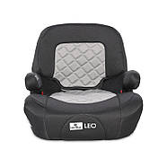 Автобустер Lorelli Leo Black зі знімною спинкою та кріпленням Isofit/Isofix 22-36 кг, фото 3