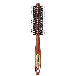 Щітка брашинг для волосся Salon дерев'яна кругла 4779 CLB