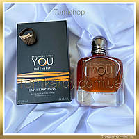 Мужские духи Armani Stronger With You Intensely 100 ml. Армани Стронгер Виз Ю Интенсли 100 мл.