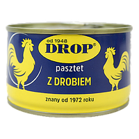 Паштет курячий Дроп Drop z drobiem 160g 20шт/ящ (Код: 00-00011968)