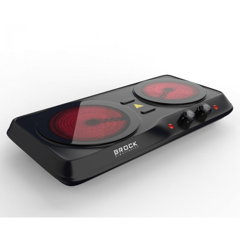 Інфрачервона плита Brock HPI 3002 BK 1200W+800W