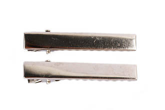 Заготівка для шпильки пряма, срібло, 4.6 см