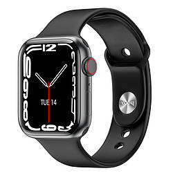 Розумний смарт годинник спортивний з підтримкою дзвінків Smart Watch HOCO Y1 Pro Чорний
