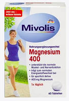 Вітаміни Mivolis Magnesium 400 mg. Міволіс Магній 400 мг, 60 таблеток