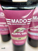 Полігель Mado Acryl Gel No08, 30 мл із шимером