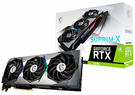 Відеокарта MSI GeForce RTX 3090 SUPRIM X 24G, фото 2