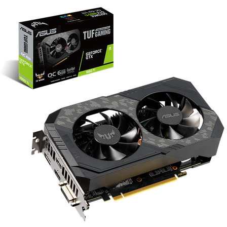 Відеокарта ASUS TUF-GTX1660TI-O6G-EVO-GAMING, фото 2