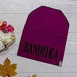 Жіноча шапка з принтом BANDITKA, фото 2