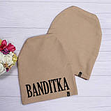 Жіноча шапка з принтом BANDITKA, фото 3