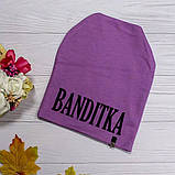 Жіноча шапка з принтом BANDITKA, фото 4