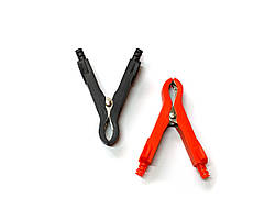 LJ-1 Затискач акумуляторний 30А. Товщина металу 0,25 мм. Покриття нікель (довжина 75 мм, ширина 48 мм)