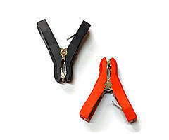 LJ-2 Затискач акумуляторний 50А. Товщина металу 0,4 мм. Покриття нікель (довжина 80 мм, ширина 65 мм)