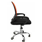 Сучасне офісне крісло для офісу B-619 оранжевий Робочий стілець Крісло для майстра Офісні стільці, фото 2