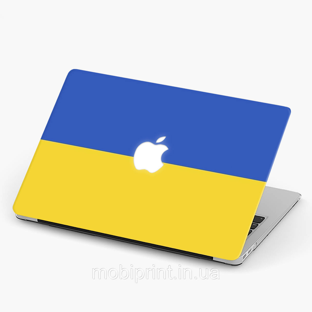Чохол пластиковий MacBook Air 13,6 M2 (A2681) Украинский флаг макбук