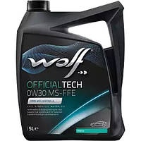 Моторное масло WOLF Officialtech MS-FFE 0W-30 5л