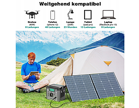 Портативна електростанція Powerbank SWAREY S 518Wh 144000 mAh 500 W 230V, фото 5