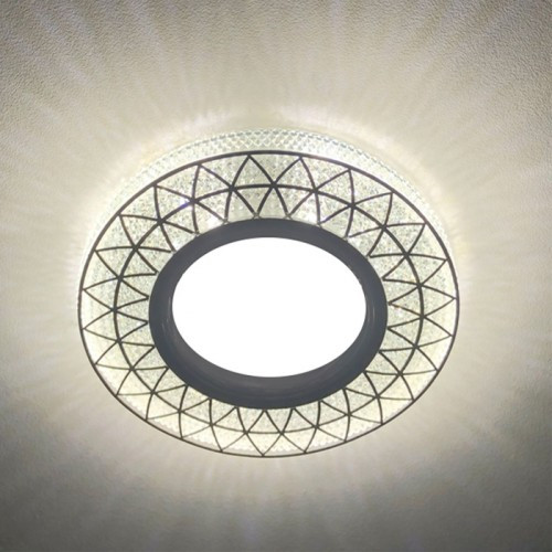 Декоративный встраиваемый светильник для спальни, гостиной Feron CD832 LED подсветка с эффектом ночника - фото 1 - id-p1682109406