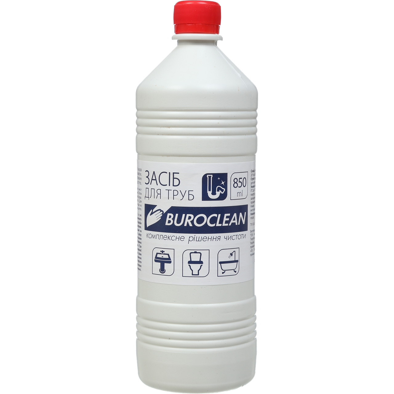 Засіб для труб 850 мл Buroclean, фото 1