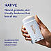 Органічний дезодорант Native Natural Deodorant Кокосове молоко та куркума Coconut Milk & Tumeric 75 г, фото 5