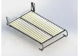 Вбудоване вертикальне відкидне ліжко 120*190, фото 2